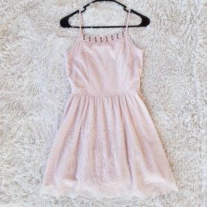 Abercrombie Kids Pink Shimmery Tulle Dress‎